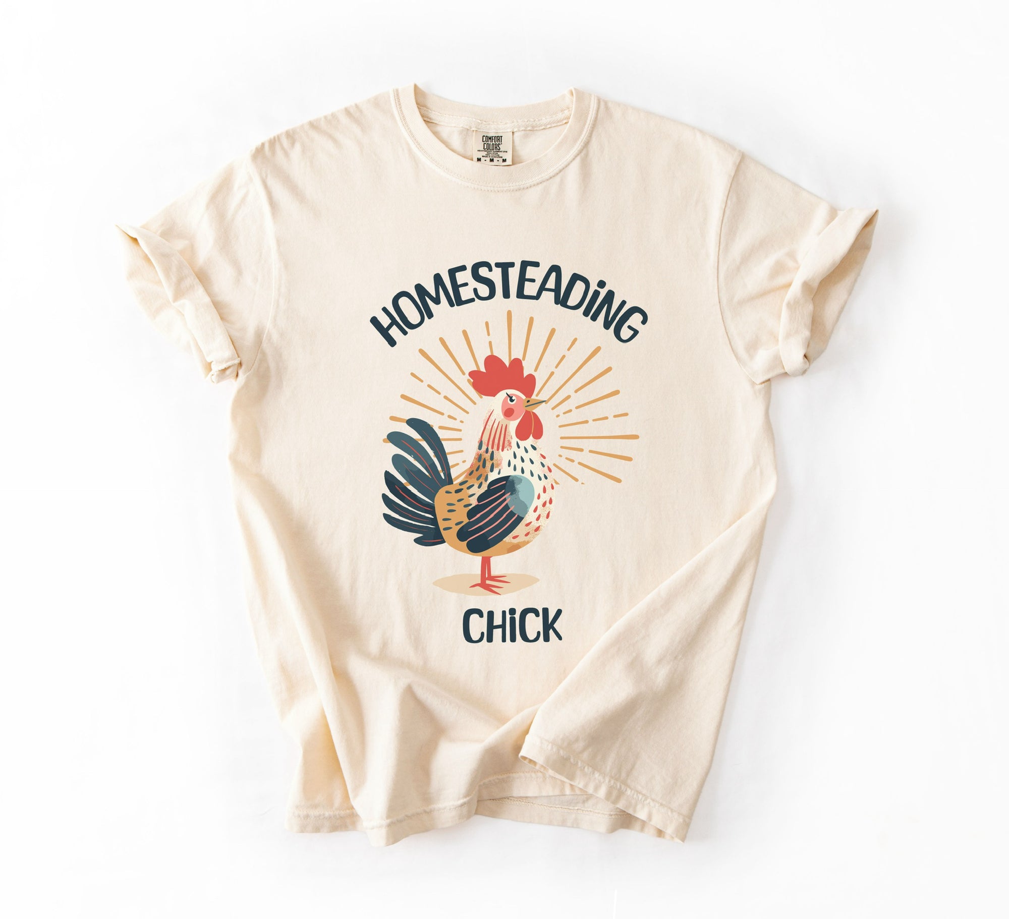 Homesteading Chick Tee – Farm Life with Flair