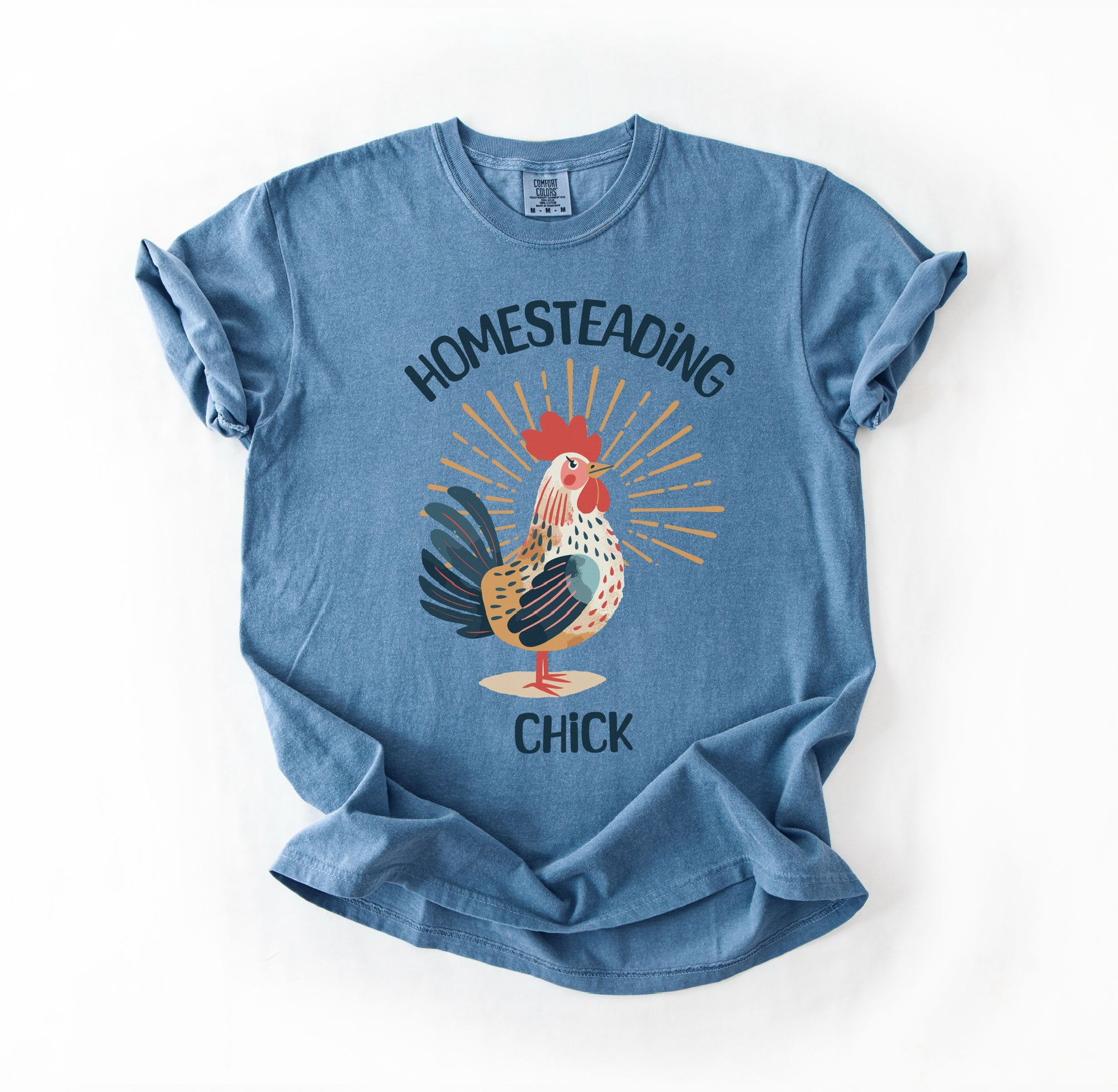 Homesteading Chick Tee – Farm Life with Flair